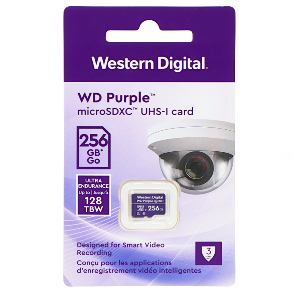 Wd Purple Sd Micro 10 256gb Western Digital Memorijske Kartice Video Nadzor Dodatna Oprema Prodaja Cena Ugradnja Montaza Beograd